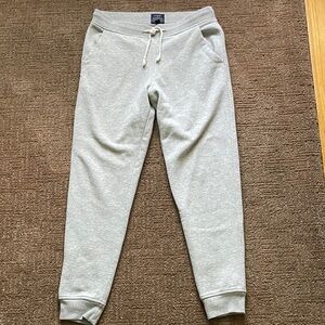 J. Crew Light Gray Fleece Joggers